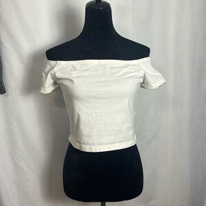 Spirit Activewear crop top with off the shoulder M